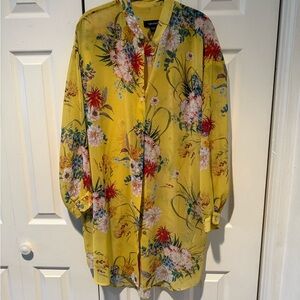Karen Kane Multicolor Floral Blouse